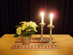 Картинка candles and flower разное свечи