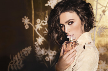 обоя Keira Knightley, девушки, , , chanel, сосо, духи