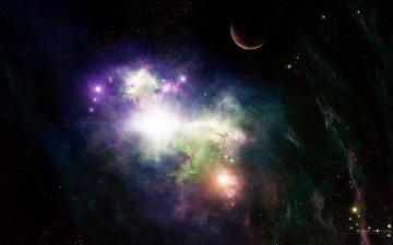 Картинка космос арт тьма вселенная