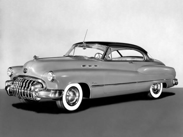 Обои картинки фото buick, super, riviera, door, hardtop, 56r, 1950, автомобили