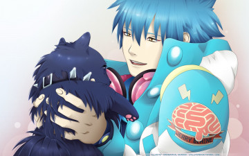 обоя аниме, dramatical murder, пёс, аоба, драматическое, убийство