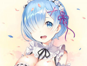 обоя аниме, re,  zero kara hajimeru isekai seikatsu, rem