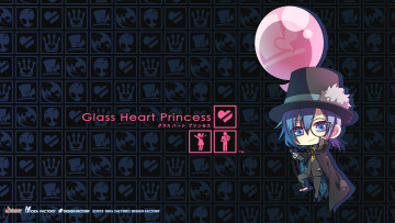 обоя аниме, glass heart princess, персонаж