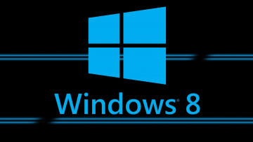 обоя компьютеры, windows 8, фон, логотип