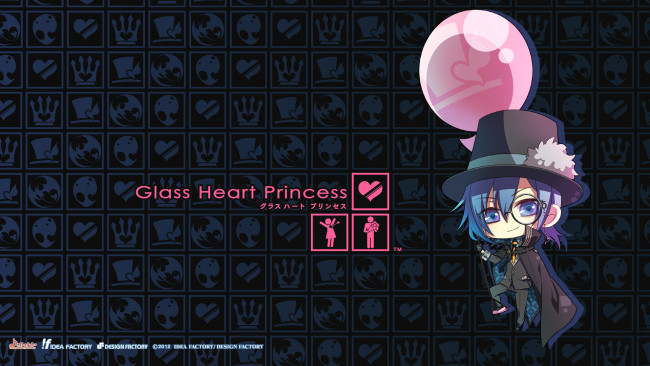 Обои картинки фото аниме, glass heart princess, персонаж