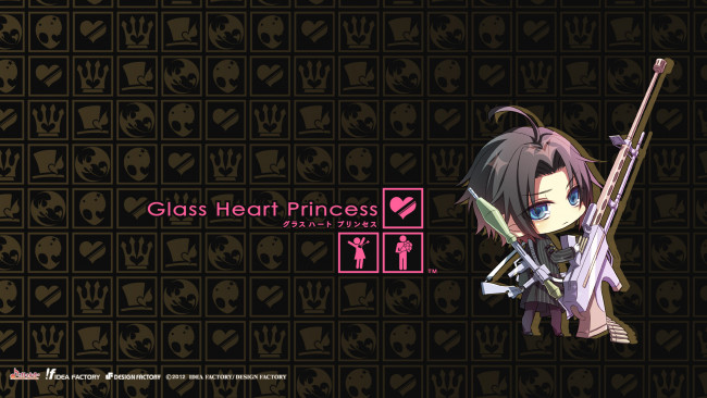 Обои картинки фото аниме, glass heart princess, персонаж