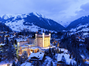 обоя gstaad palace hotel,  switzerland, города, - панорамы, gstaad, palace, hotel, switzerland