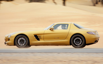 обоя mercedes-benz sls amg 2010, автомобили, mercedes-benz, sls, amg, 2010