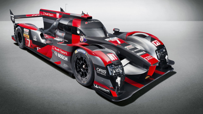 Обои картинки фото audi r18 lmp1 2016, автомобили, audi, 2016, r18, lmp1