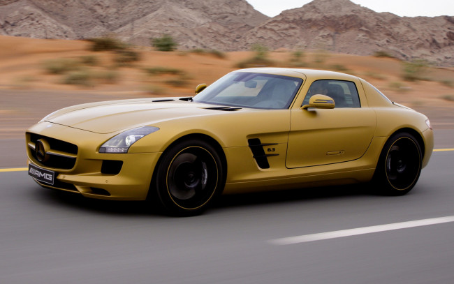 Обои картинки фото mercedes-benz sls amg 2010, автомобили, mercedes-benz, sls, amg, 2010