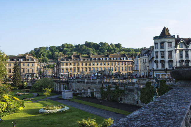 Обои картинки фото bath uk, города, - панорамы, простор