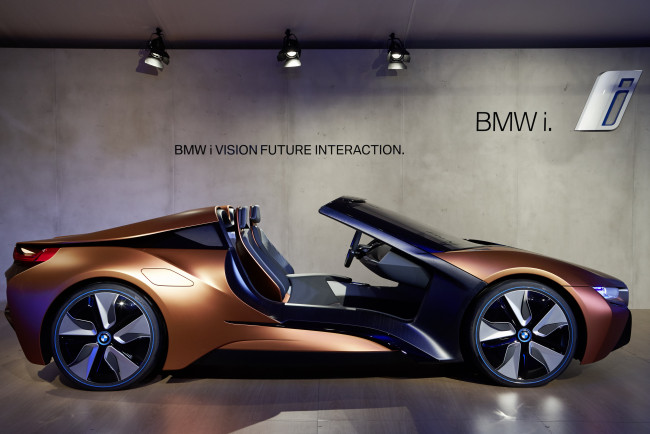 Обои картинки фото bmw i8 spyder concept 2017, автомобили, bmw, 2017, spyder, concept, i8