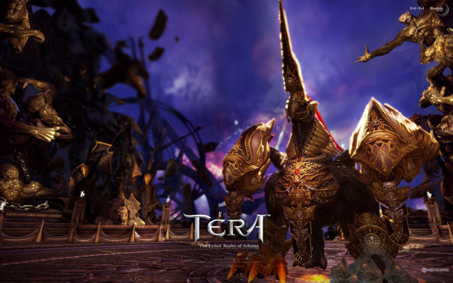 Обои картинки фото видео игры, tera,  the exiled realm of arborea, существа, статуи