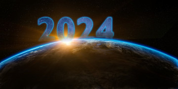 Картинка праздничные -+разное+ новый+год год цифры планета