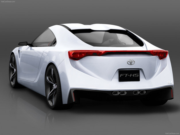 Обои картинки фото toyota, ft, hs, concept, 2007, автомобили