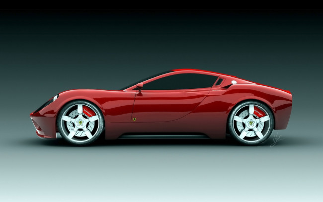 Обои картинки фото автомобили, ferrari