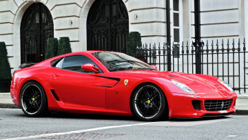 Картинка ferrari 599 gtb fiorano автомобили