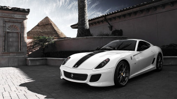 Картинка ferrari 599 gtb fiorano автомобили