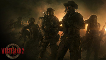 Картинка wasteland видео игры оружие солдаты ковбой