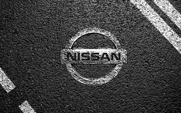 Картинка бренды авто мото nissan лого разметка асфальт