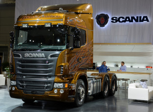 Картинка scania автомобили ab грузовые автобусы судовые дизельные двигатели швеция