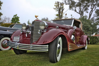 обоя 1933 cadillac 425c convertible coupe, автомобили, выставки и уличные фото, выставка, автошоу