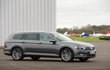 Картинка автомобили volkswagen passat estate gt b8 2015г серый