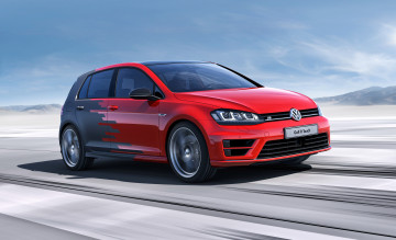 Картинка автомобили volkswagen 2015г typ 5g concept touch golf r