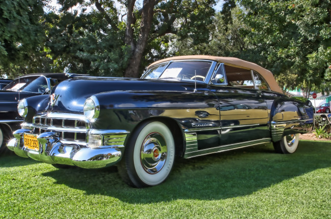 Обои картинки фото 1949 cadillac series 62 convertible, автомобили, выставки и уличные фото, выставка, автошоу