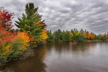 Картинка природа реки озера river autumn красота река осень beauty