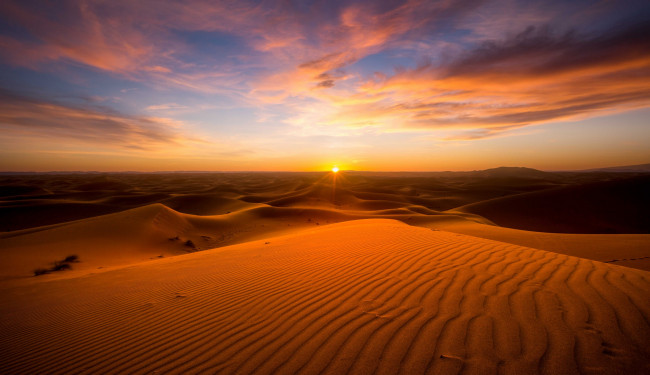 Обои картинки фото природа, пустыни, рассвет