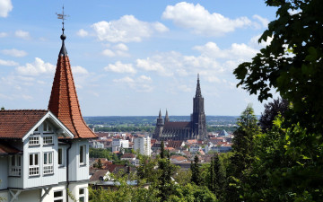 Картинка ulm+cathedral +germany города -+католические+соборы +костелы +аббатства germany ulm cathedral