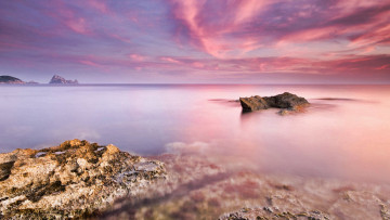 Картинка природа восходы закаты закат море камни скалы