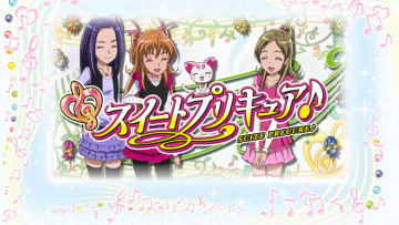 Картинка аниме precure suite