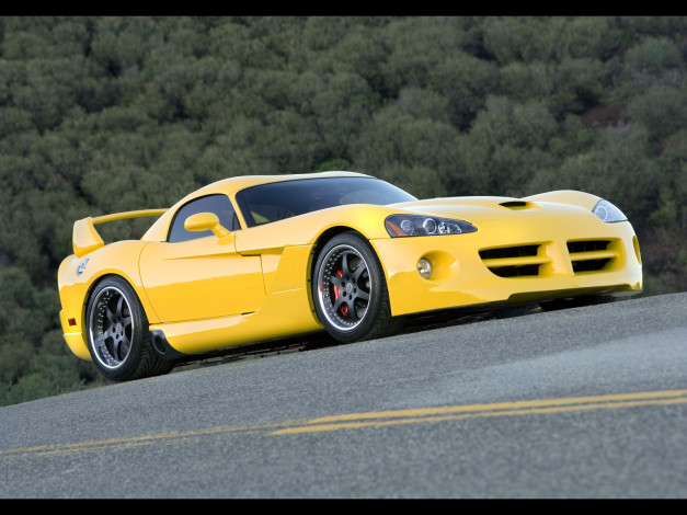 Обои картинки фото 2007, hennessey, venom, 1000, twin, turbo, dodge, viper, автомобили