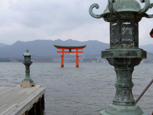 Картинка хиросима города памятники скульптуры арт объекты япония