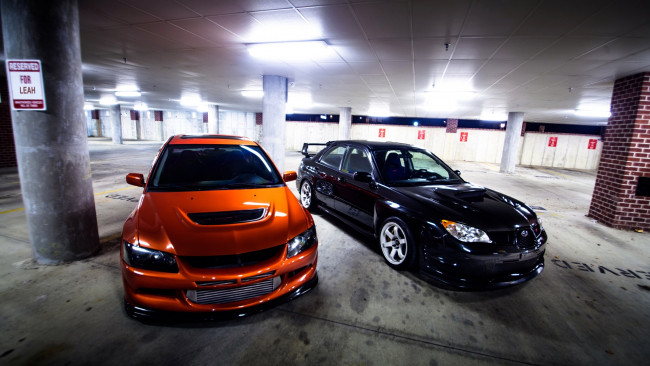 Обои картинки фото mixed, автомобили, разные, вместе, подземный, гараж