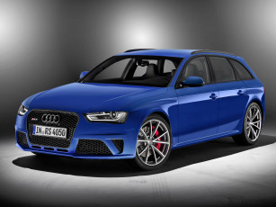 обоя автомобили, audi, синий, 2014, 8k, b8, nogaro, selection, avant, rs4