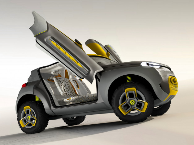 Обои картинки фото автомобили, renault, kwid, 2014, concept