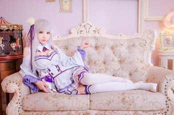 Картинка разное cosplay+ косплей re zero kara hajimeru isekai seikatsu