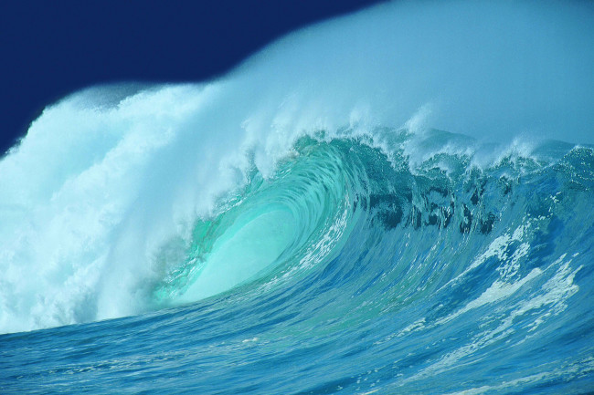 Обои картинки фото природа, вода, мощь, сила, стихия, океан, море, волна