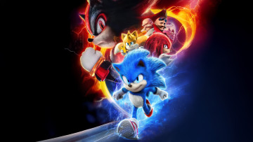 Картинка кино+фильмы sonic+the+hedgehog+3 sonic the hedgehog 3