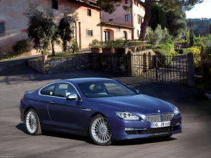 Картинка 2012+bmw+b6+bi-turbo+coupe+ alpina автомобили bmw металлик синий