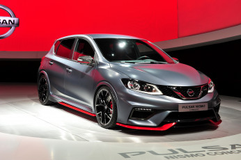 Картинка 2015+nissan+pulsar+nismo автомобили nissan datsun тюнинг серый nismo pulsar