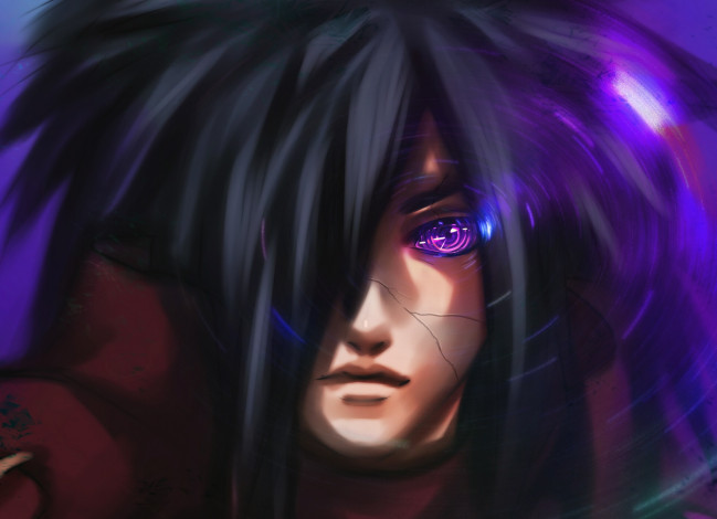 Обои картинки фото аниме, naruto, uchiha, madara