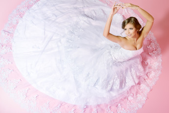 Картинка девушки -unsort+ блондинки макияж платье невеста девушка