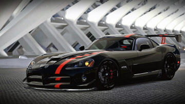 Картинка dodge+viper+acr автомобили 3д спорткар