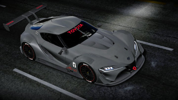 обоя toyota ft-1 r, автомобили, 3д, спорткар