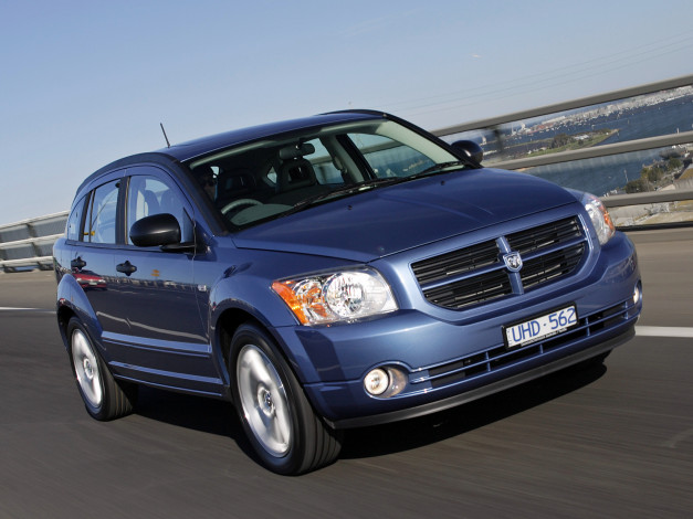 Обои картинки фото автомобили, dodge, caliber, au-spec, pm