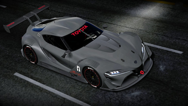 Обои картинки фото toyota ft-1 r, автомобили, 3д, спорткар